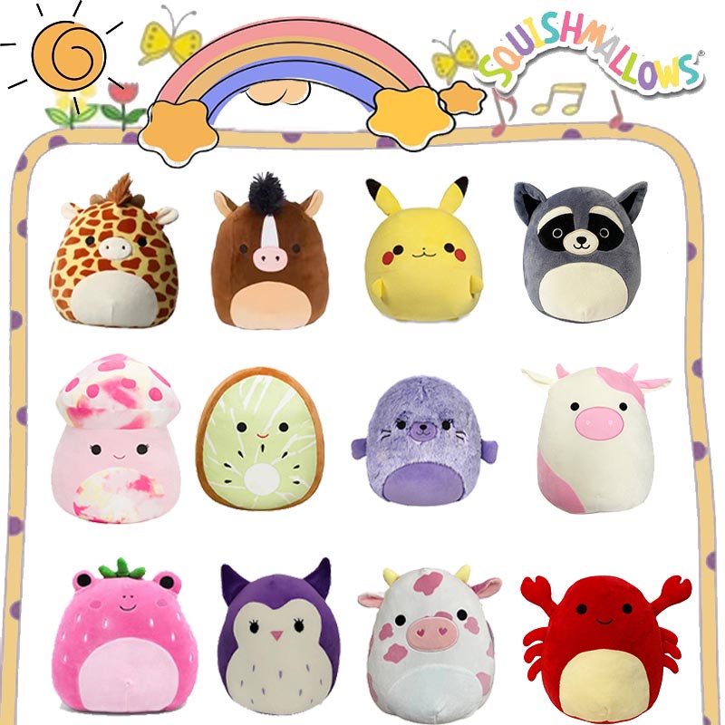 Squishmallows Animal Doll Stuffed Toys Birthday Big Plush Dolls Easter ...