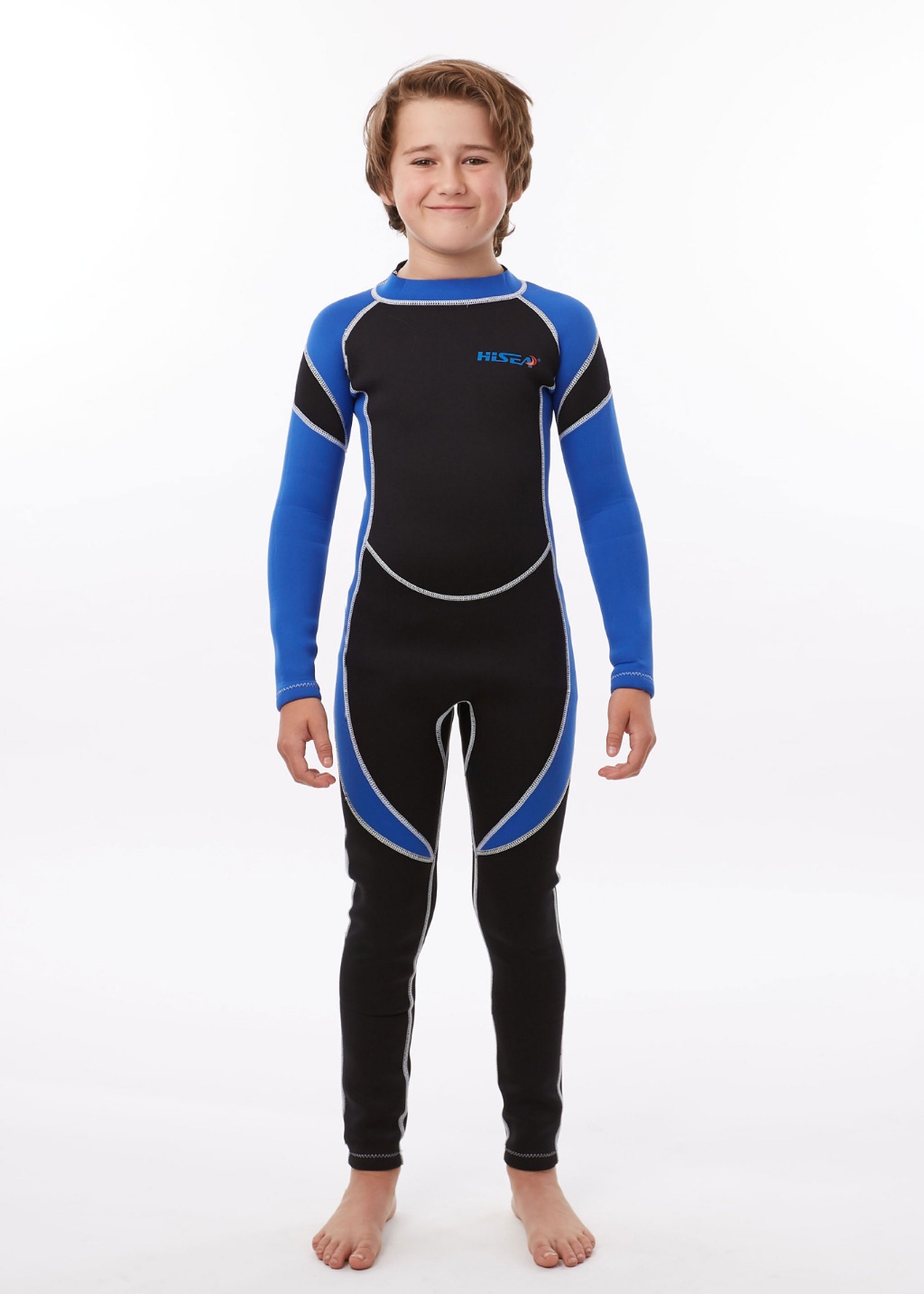 Diving suit kids Neoprene Wetsuit Kids Keep Warm Sunscreen for Kids Boy  Girls Surfing Snorkling Diving One Piece swimming Suit Long Sleeve Child  Swimwear scuba Menyelam Berenang