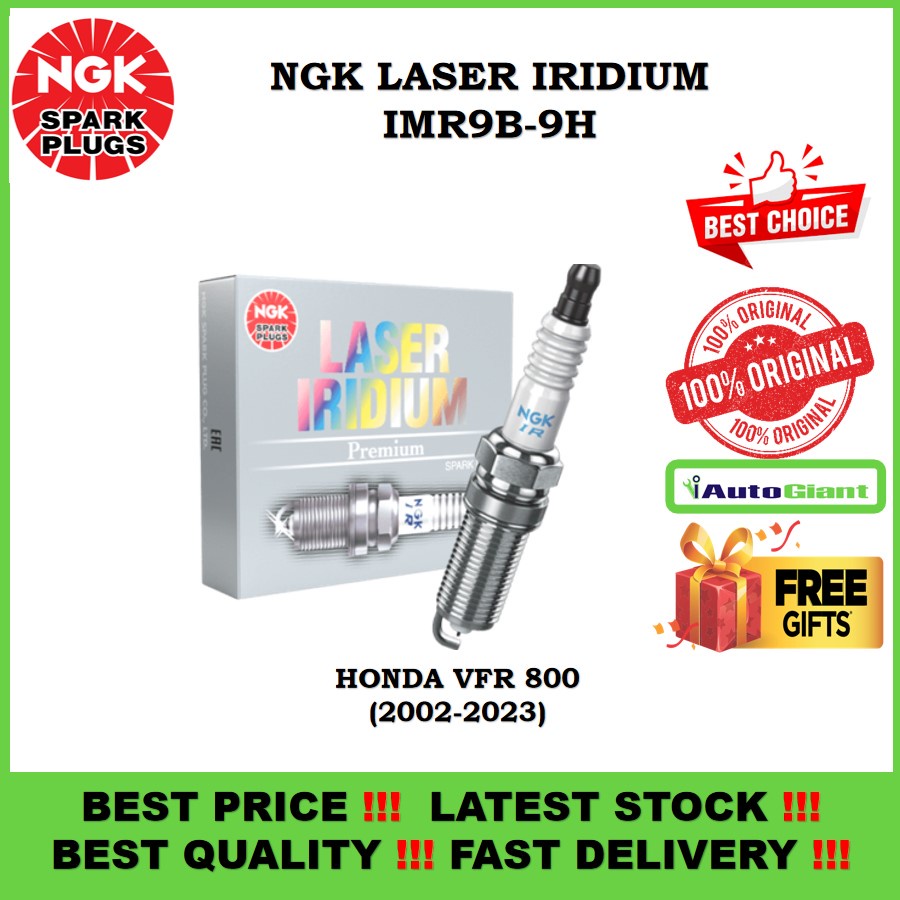 Zündkerze 4 X NGK Iridium IMR9B-9H Für Honda VFR 800 V-Tec RC46 VFR800 2002-2013