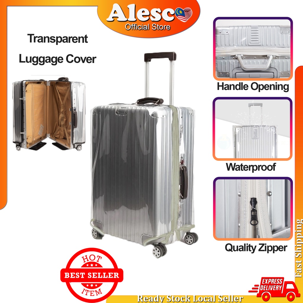 Clear Luggage Cover