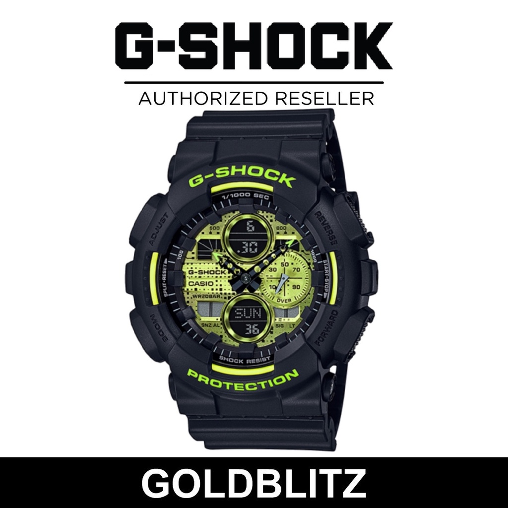 Casio G-Shock GA-140DC-1A Analog Digital GA140DC-1A Digital