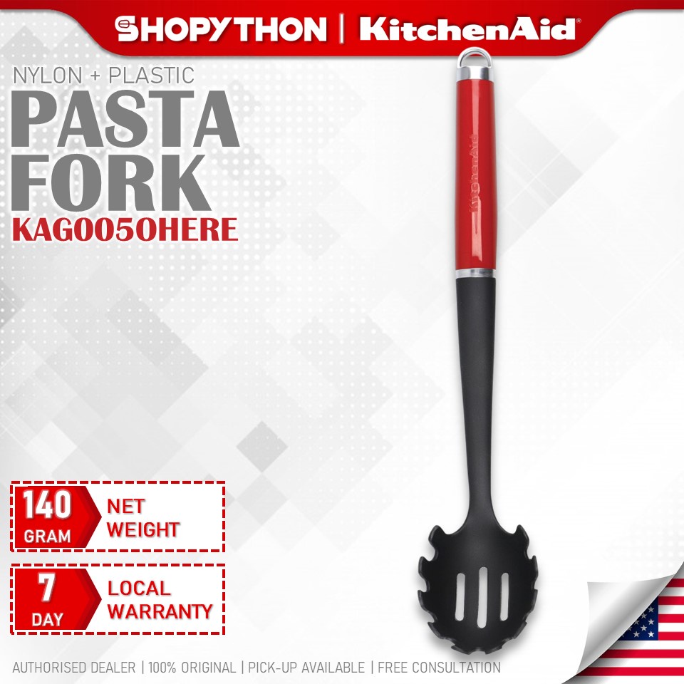 KITCHENAID Core Pasta Fork KAG005OHERE Empire Red Spaghetti Server Spoon Noodles Grab Non Stick Cookware Premium Grade Shopee Malaysia