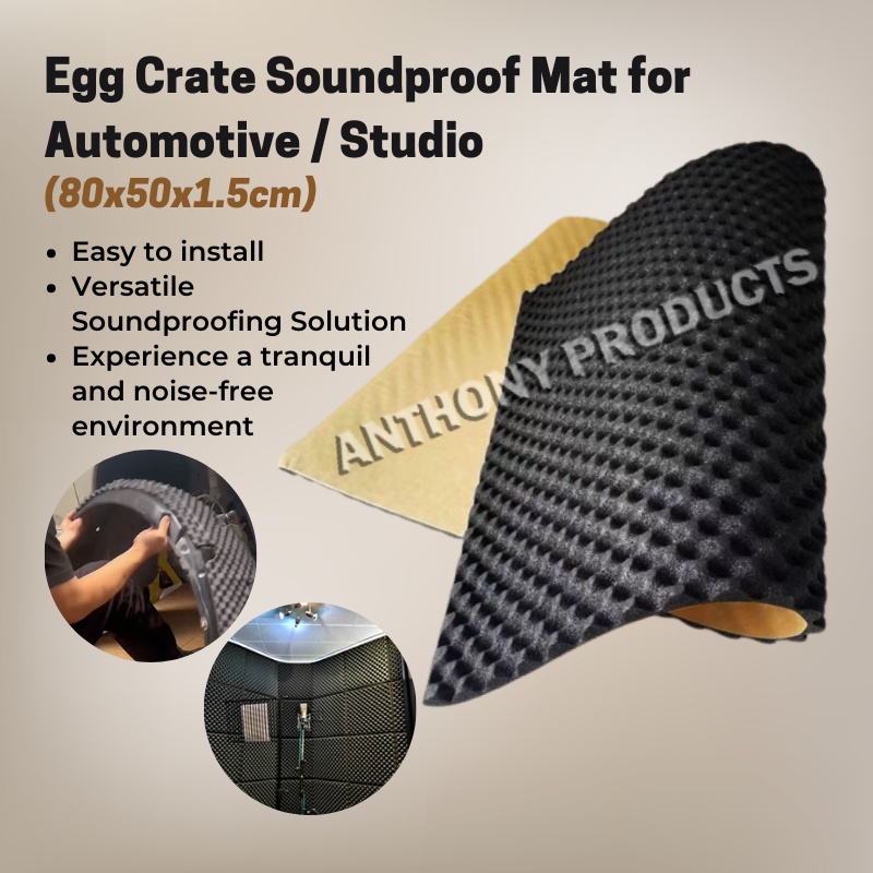 Car Automotive Soundproof Tyre Mat Noise Vibration Insulation Dampening