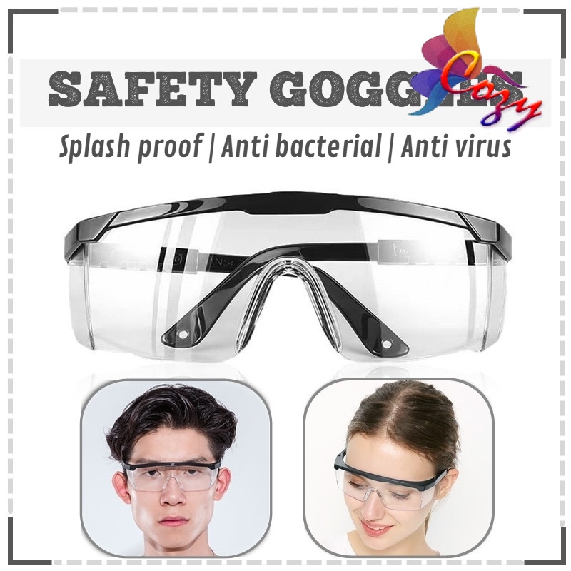Transparent Safety Goggles Effectively Anti Infection Clear Eyes ...