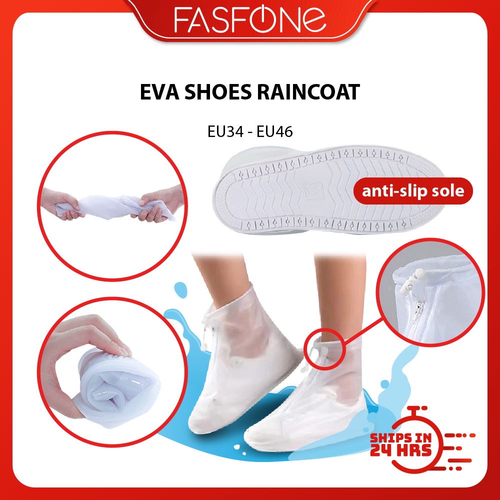 Waterproof Reuseable Shoes Raincoat Shoe Cover Tyre Pattern Bottom Anti