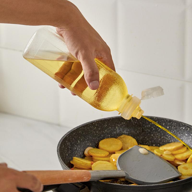 300ml/500ml Squeeze Oil Bottle Oil Dispenser Cooking Condiment ...