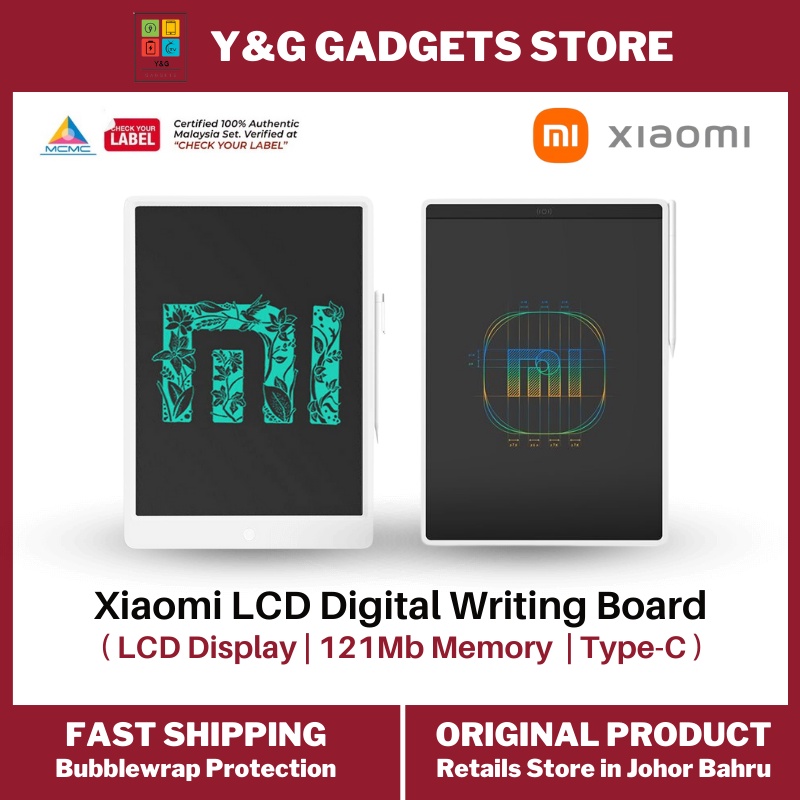 Xiaomi Mijia LCD 13.5" Writing Tablet with Pen | Basic Edition | Color ...