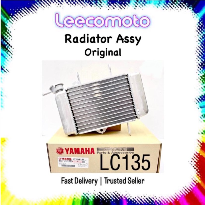 ORIGINAL YAMAHA LC135 135LC LC 135 V1 V2 V3 V4 V5 V6 V7 V8 Fi RADIATOR ...