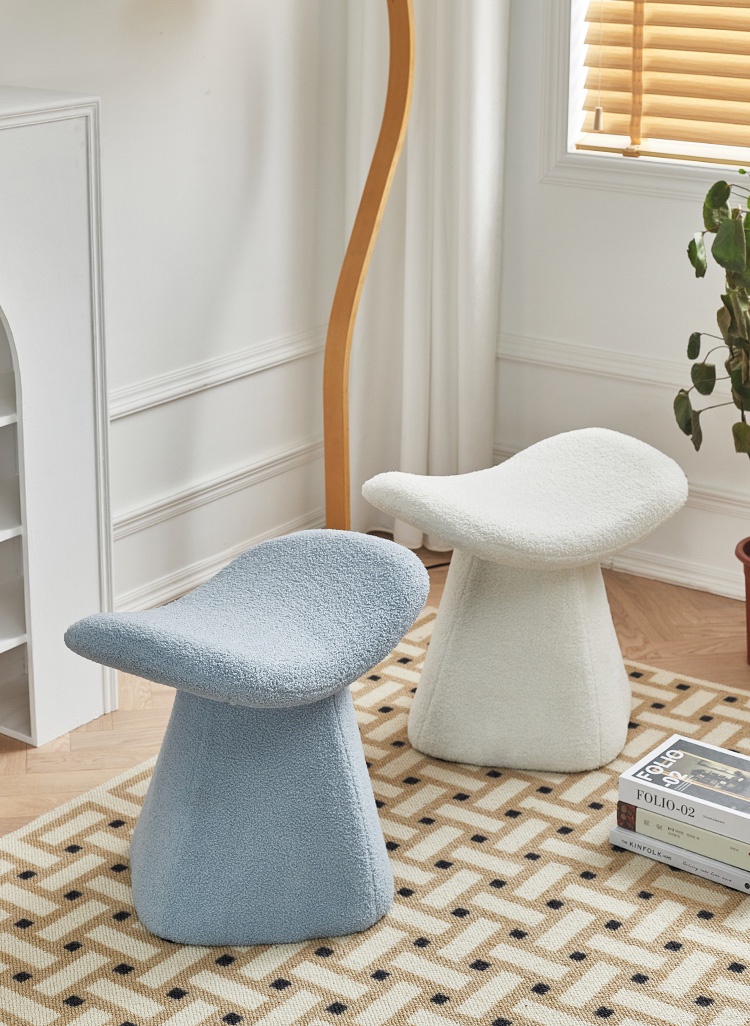 『Free Shipping』Nordic Furniture Living Room Sofa Stools Bedroom Makeup ...