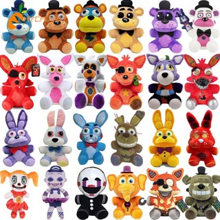 25CM Hot FNAF Five Nights Plush Toys At Freddy Animal Bonnie Foxy Peluche  Stuffed Plush Doll