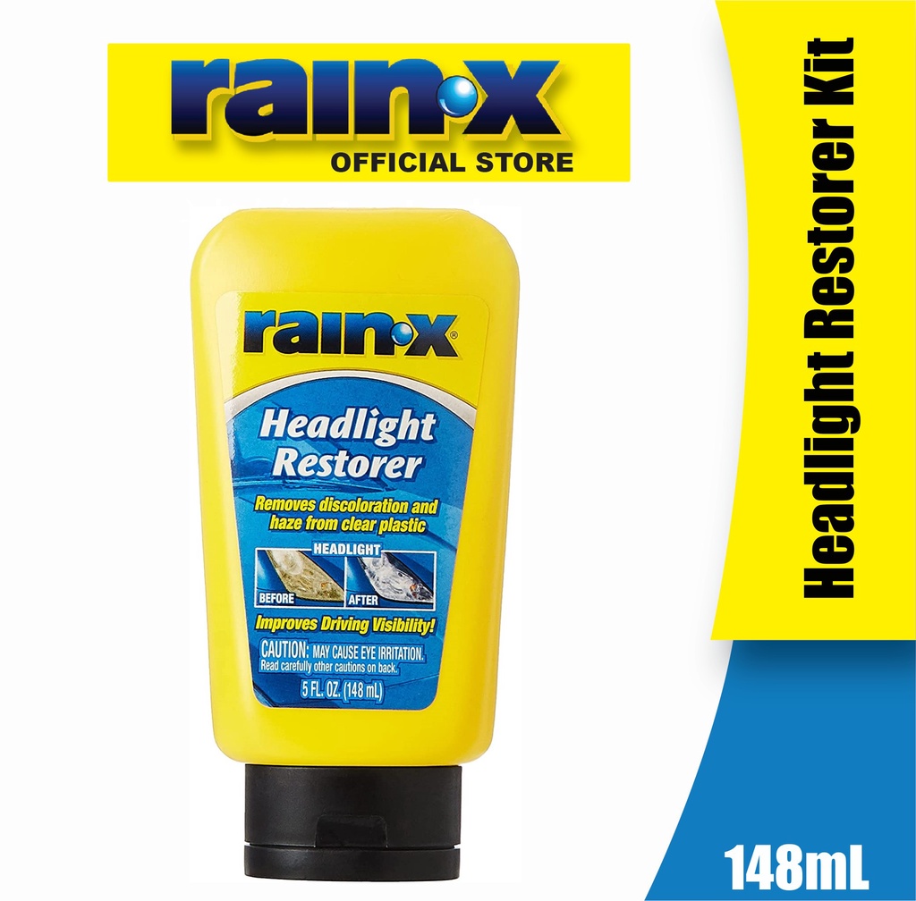 RainX Headlight Restorer Polish (148ml) Shopee Malaysia