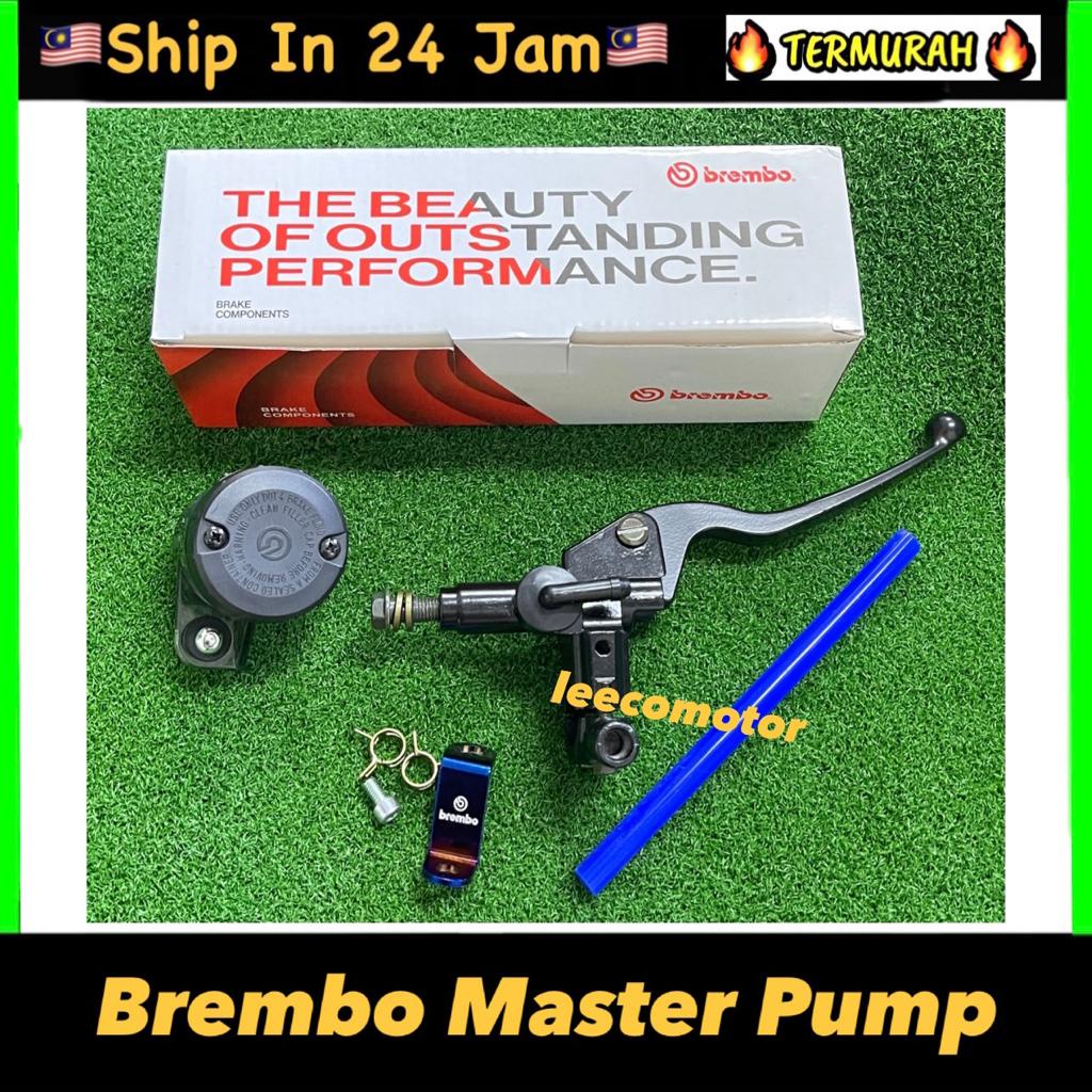 Universal Brembo Master Pump + Bracket Brake Lever Right Hand Botol