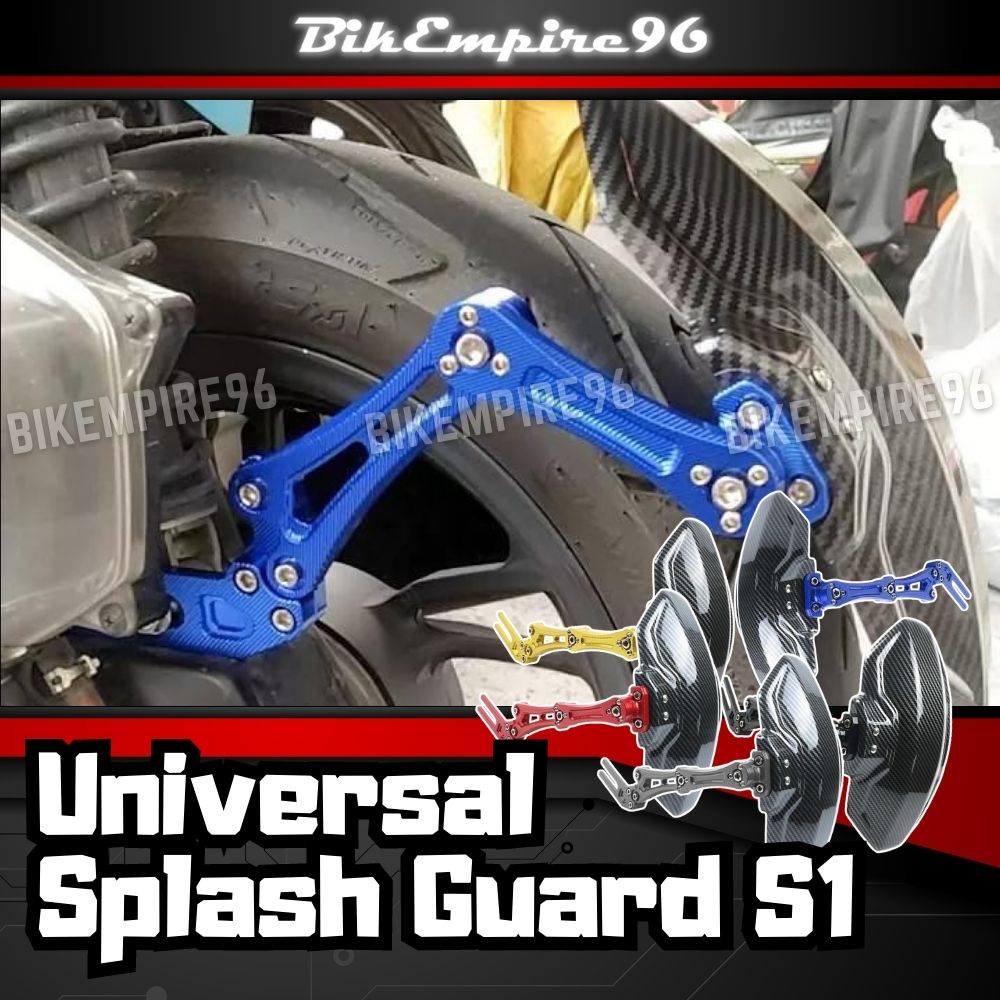 Universal Splash Guard S1 Rear Wheel Mudguard Universal Rear Hugger ...