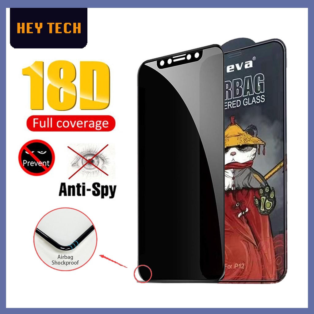 Redmi 13c 9 9a 9c 9t 12 10c 12c A2 Plus A1 Plus Poco M3 Privacy Anti Spy Airbag Tempered Glass 3421