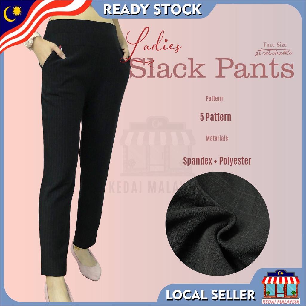 Stretchable Ladies Slack Pants