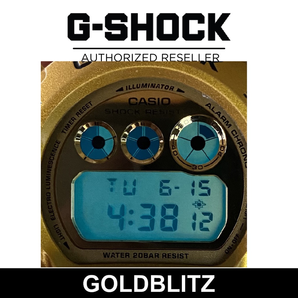 Casio G-Shock DW-6900GD-9 DW6900GD-9 Crazy Color Gold DW6900GD DW