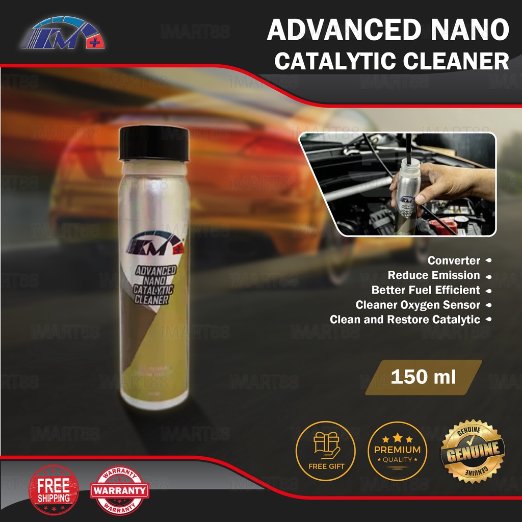 KM+ Advanced Nano Catalytic Cleaner Catalytic Converter Cleaner Boost
