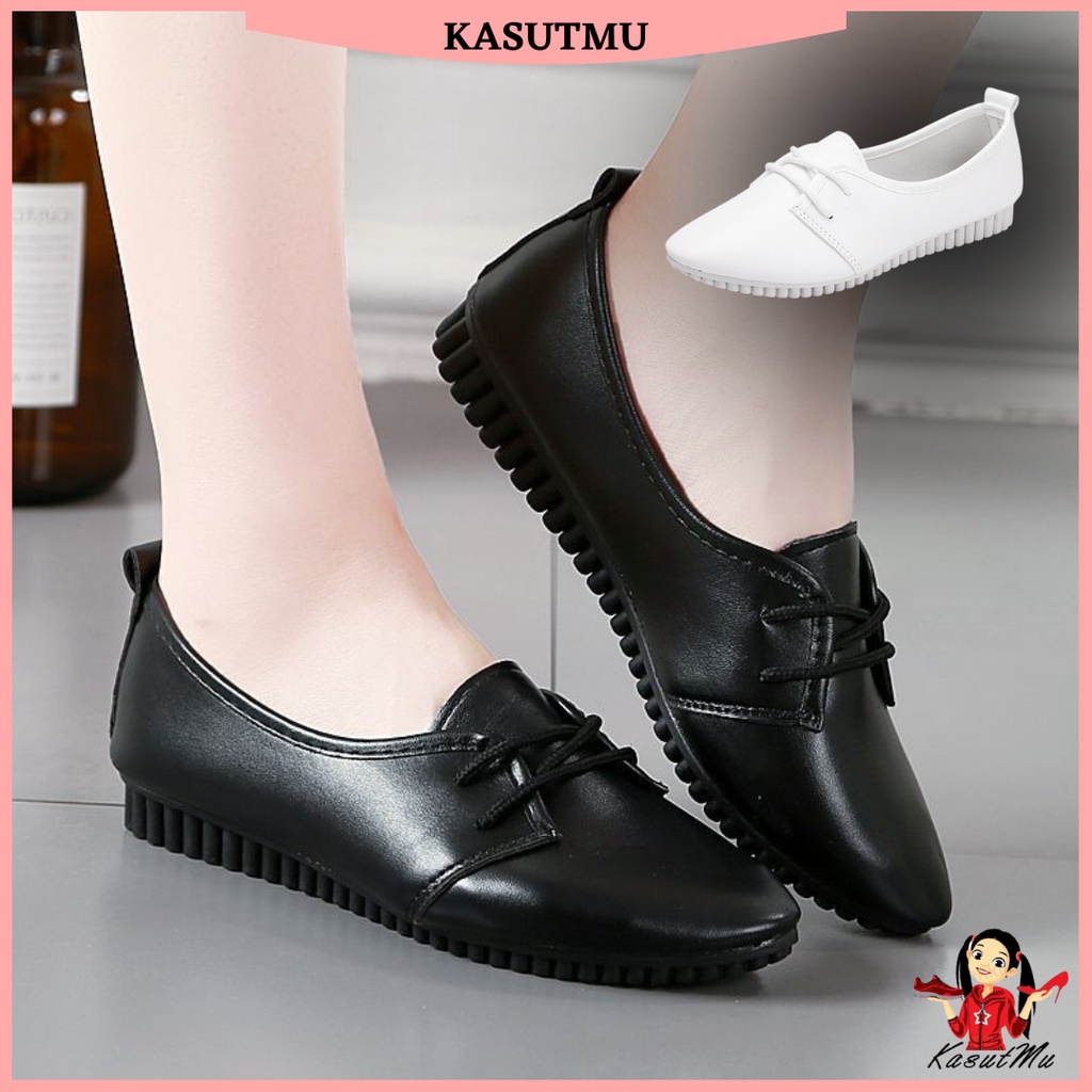 KASUTMU Mustache Women Ladies Casual shoes women kasut perempuan