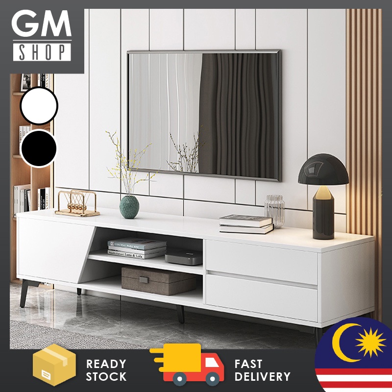 140cm Modern Minimalist TV Stand For Living Room Floor