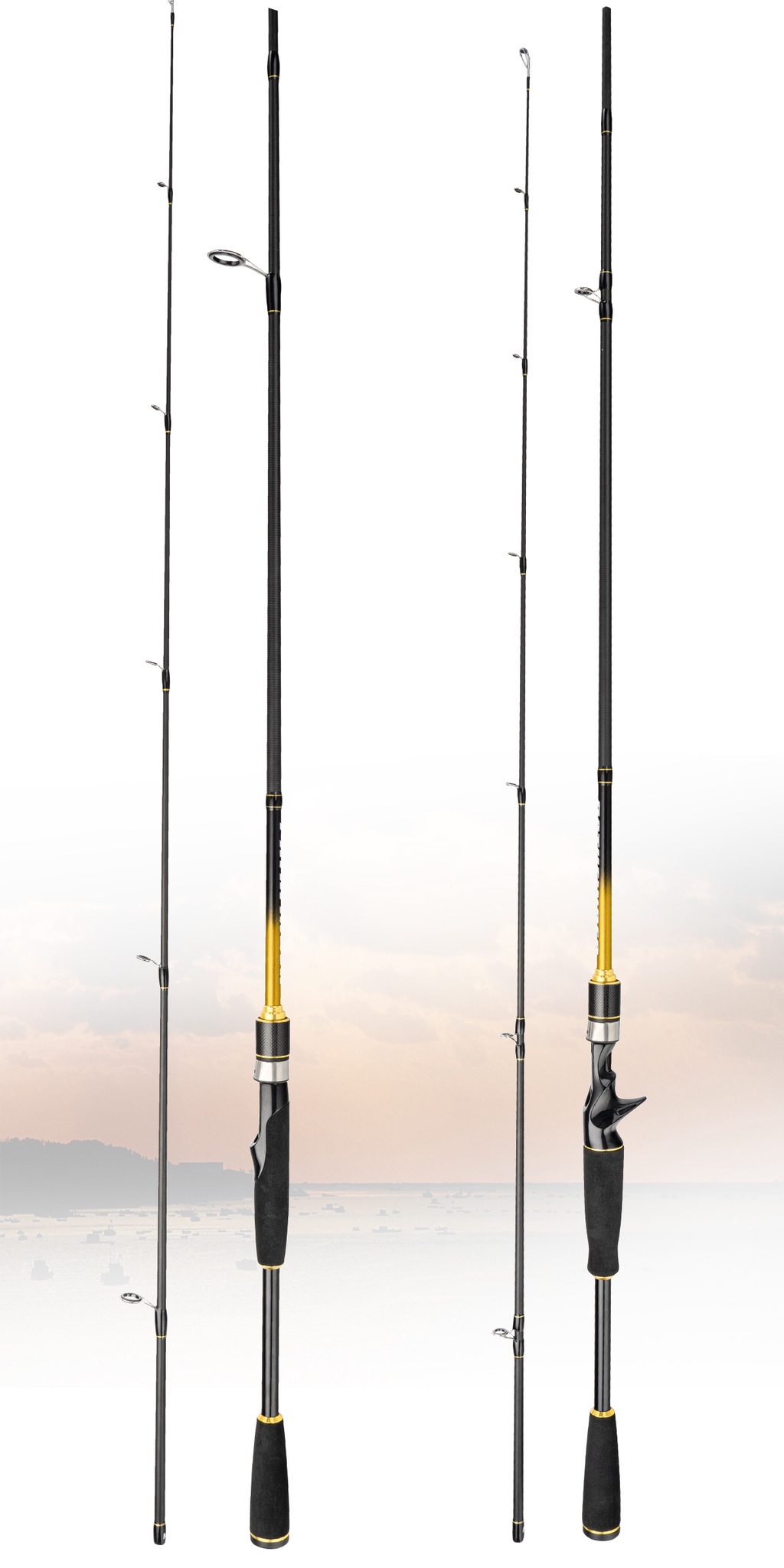 (11'8ft- 16'4ft) Banax Magic Plus Surf Cast Fishing Rod Rod Pantai Long Cast