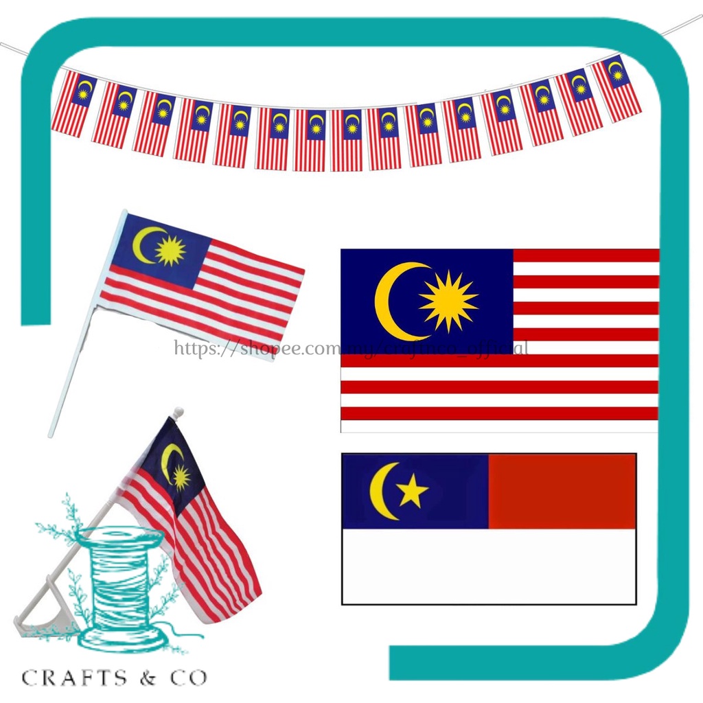 Bendera Malaysia / Bendera Jalur Gemilang / Malaysia Flag / Bendera