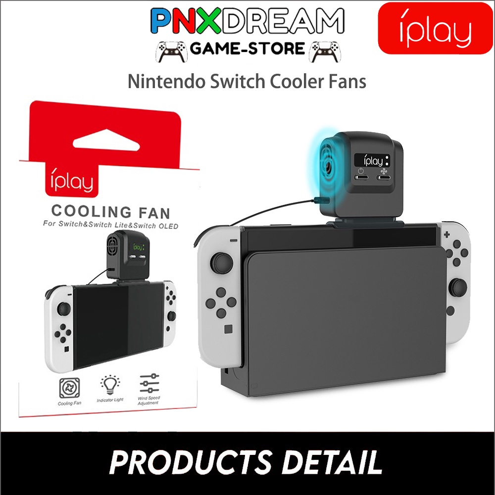 🇲🇾 iPlay Nintendo Switch Oled Console External Cooler Fans USB Power ...