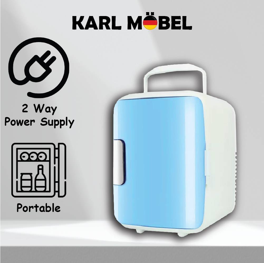 Mini Car Cooler box 4L Portable outdoor Cosmetics Cooler box Household