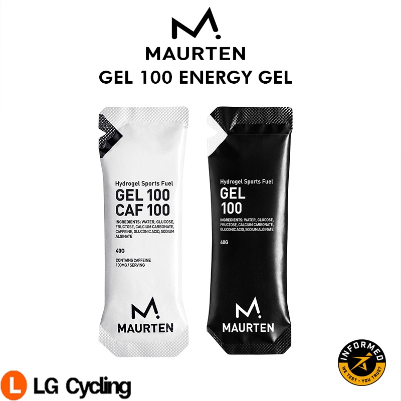 Maurten Gel 100/Gel 100 Caf 100 Energy Gel 40g Sport Fuel Nutrition
