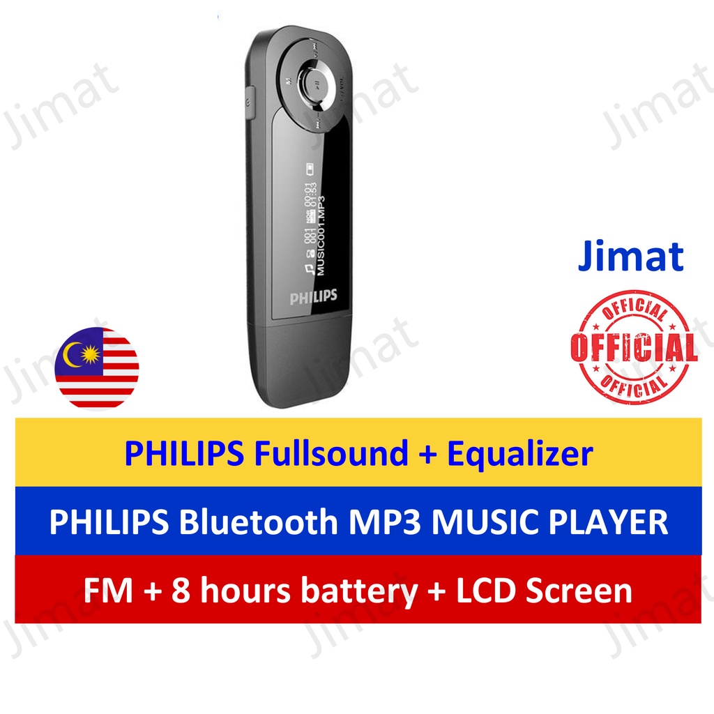 PHILIPS Bluetooth MP3 music player MP3 player for kids & student FM