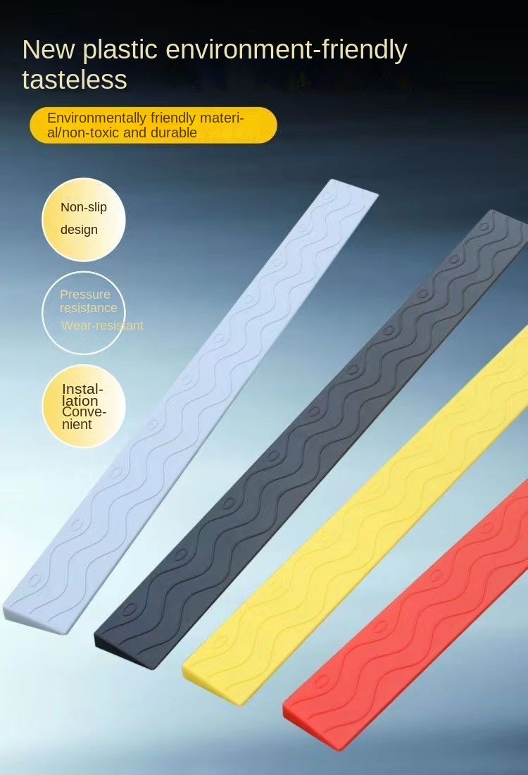 Indoor Threshold Mat Sweeping Robot Climbing Mat Plastic Ramp Triangle ...
