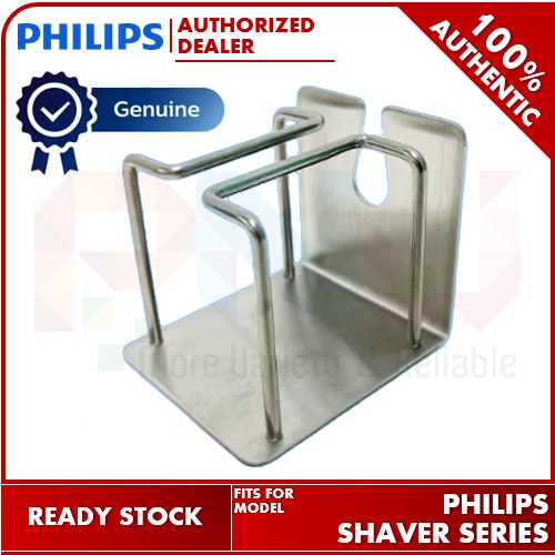 Philips Stainless Steel Wall Mounted Stand / Holder for Electric Shaver
