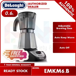 DeLonghi Alicia 6 Cup Electric Moka Pot