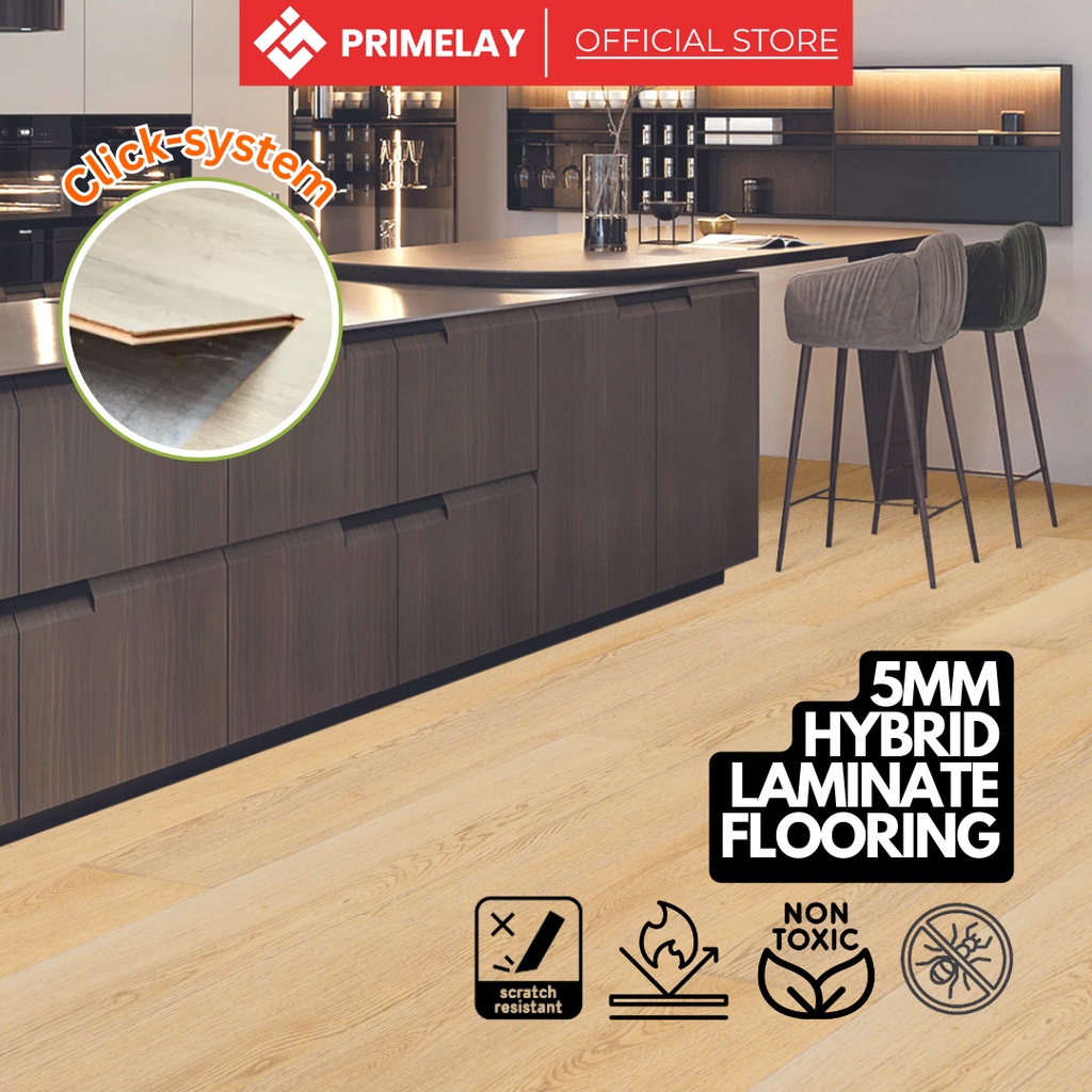 Primelay 5mm Hybrid Laminate Flooring Malaysia First Choice Premium
