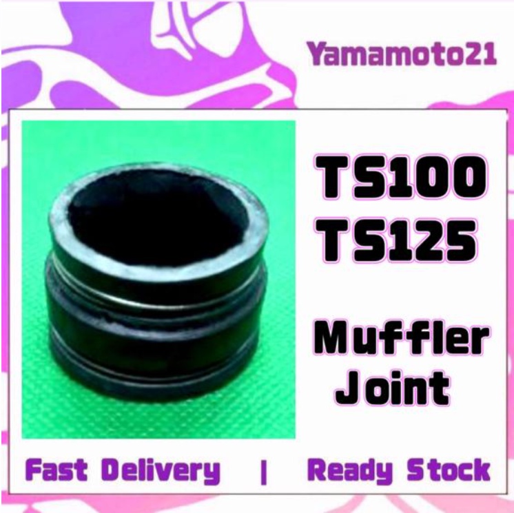 Suzuki TS100 TS125 TS 100 TS 125 Muffler Rubber Muffler Joint ( 1 PC ...
