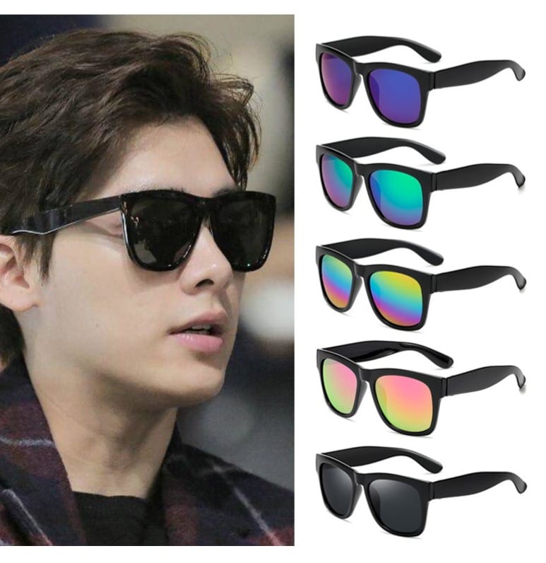 Korean Sunglasses Men/Women Driving Mercury Lens UV400 Cermin Mata Hitam Cermin Mata Matahari