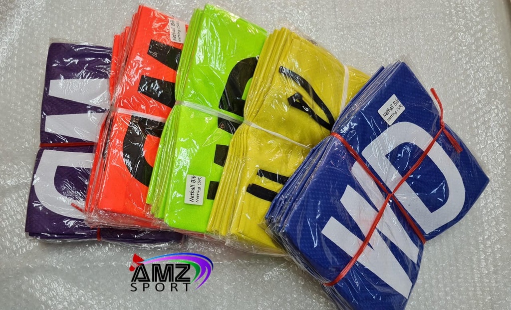 NETBALL BIB NETTING SENIOR (SR) 7Pcs/Set *Ready Stock | Shopee Malaysia
