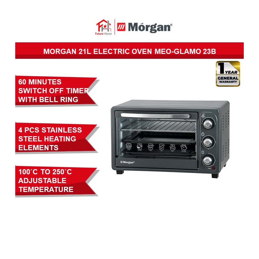 Morgan 21l Electric Oven Meo Glamo 23b Shopee Malaysia 4109