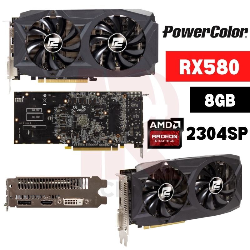 Powercolor rx 580 online 8gb red dragon v2