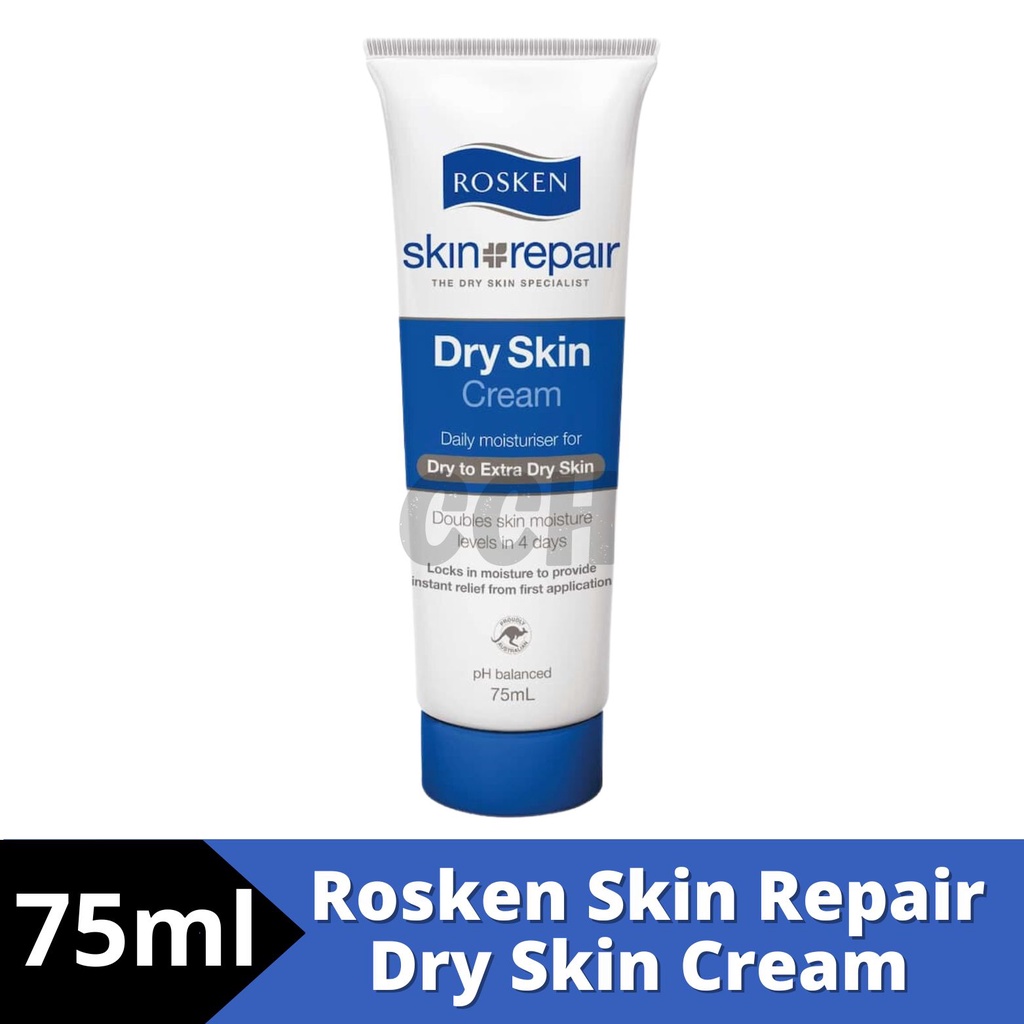 Rosken Skin Repair Dry Skin Cream 75ml Shopee Malaysia