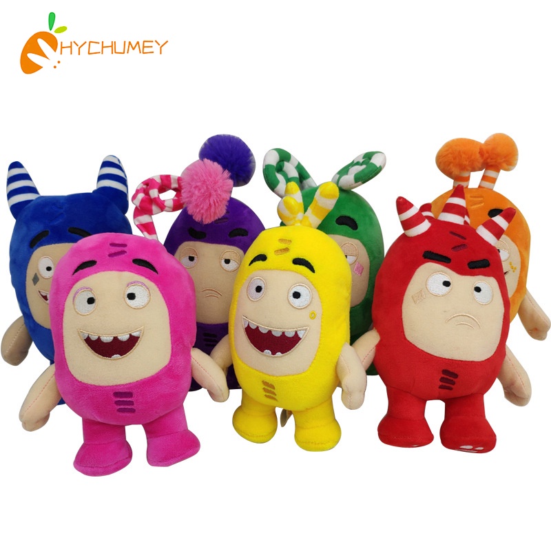 Hychumey 18cm Oddbods Plush Soft Cuddly Toy Newt Bubbles Pogo Zee Jeff ...