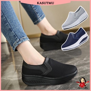 KASUTMU Mustache Women Ladies Casual shoes women kasut perempuan