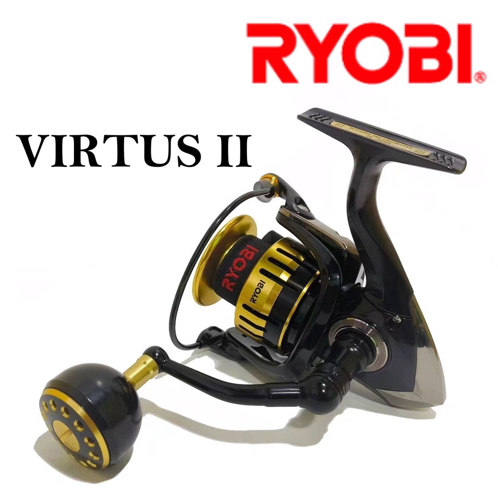 RYOBI VIRTUS II SPINNING REEL (NEW) | Shopee Malaysia
