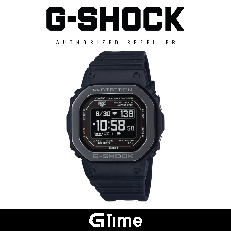 [OFFICIAL CASIO WARRANTY] Casio G-Shock DW-H5600MB-1D Men's G-Squad ...
