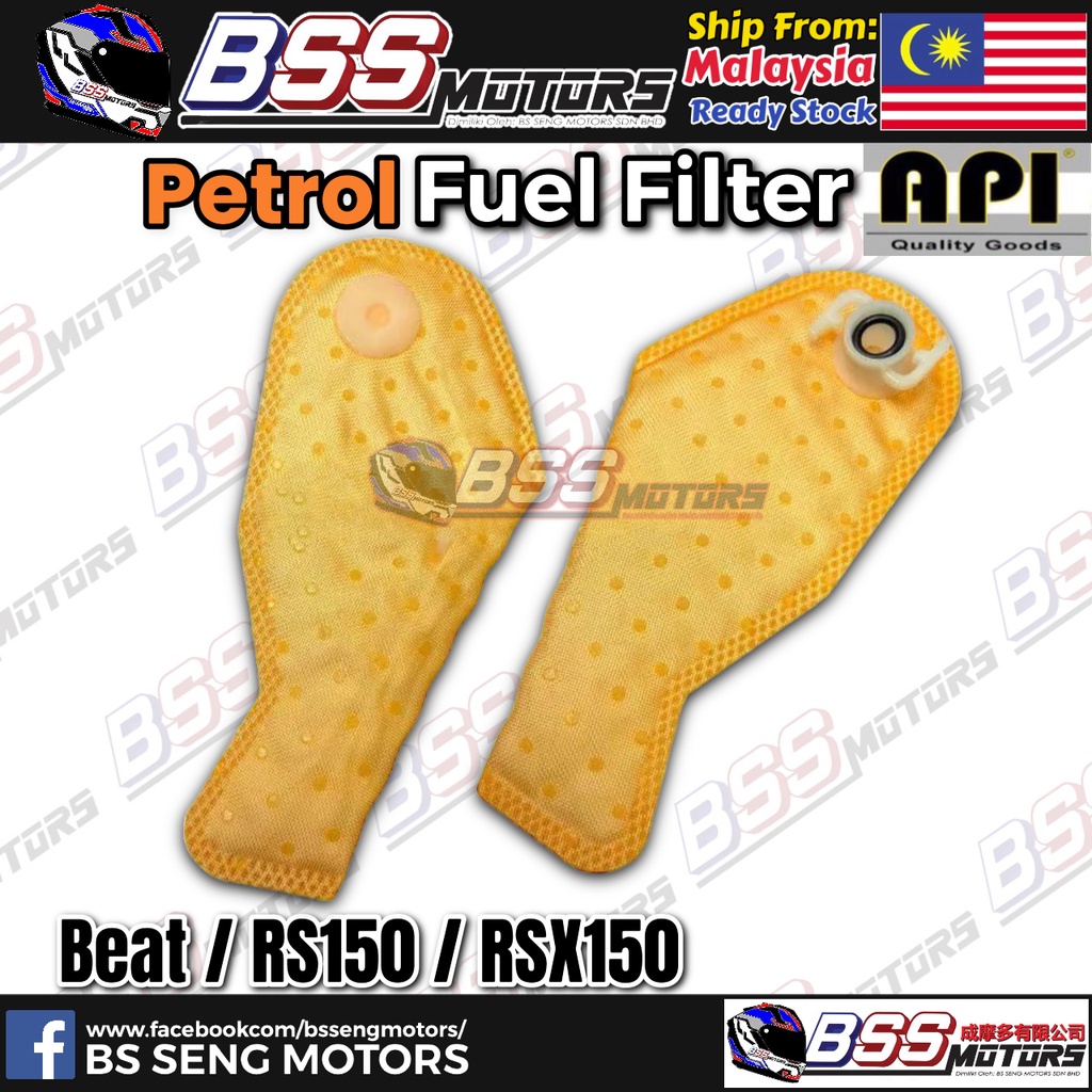 API Petrol Fuel Pump Filter Fuel Injection Honda Beat RS150 V1 V2 V3