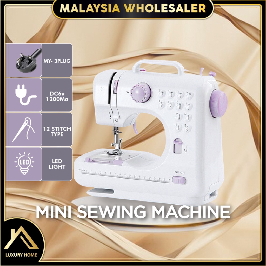 🔥NEW🔥Sewing Machine FHSM505 Portable Mini Multifunctional Upgraded 12