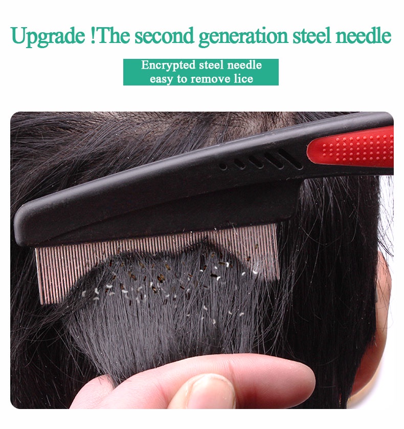 Y48 Farewell To Lice Disorder] CHONGXIN Lice Comb Easily Removes Lice