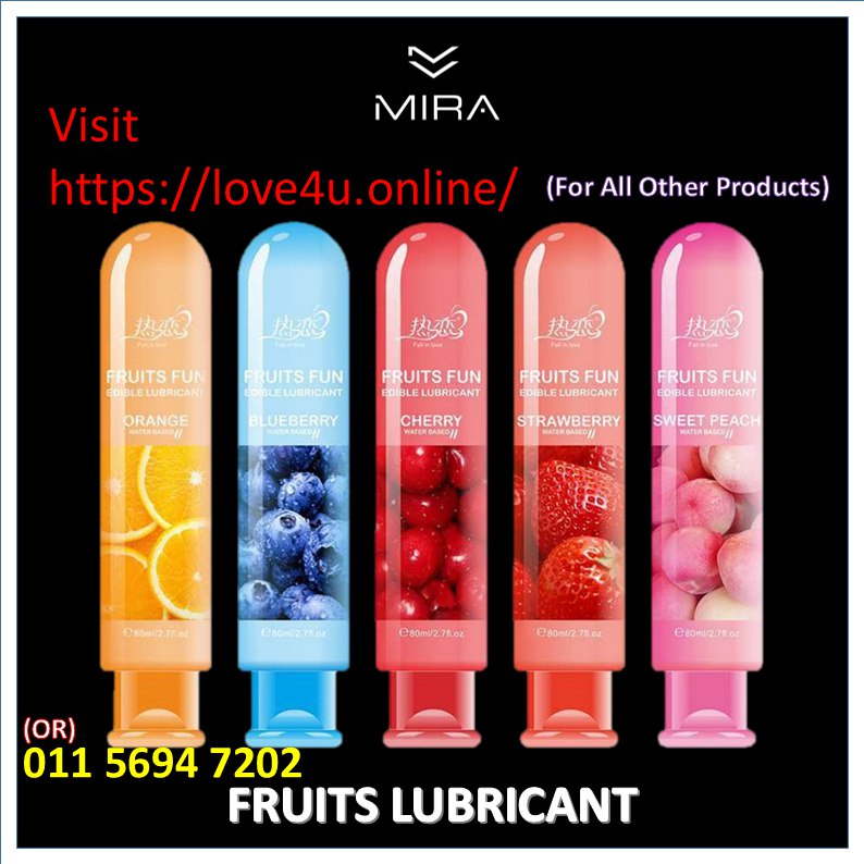 Fruit Lubricant Fruits Fun 80ml Water Soluble Fruity Lubricant Sex Lube Sex Minyak Fruit 