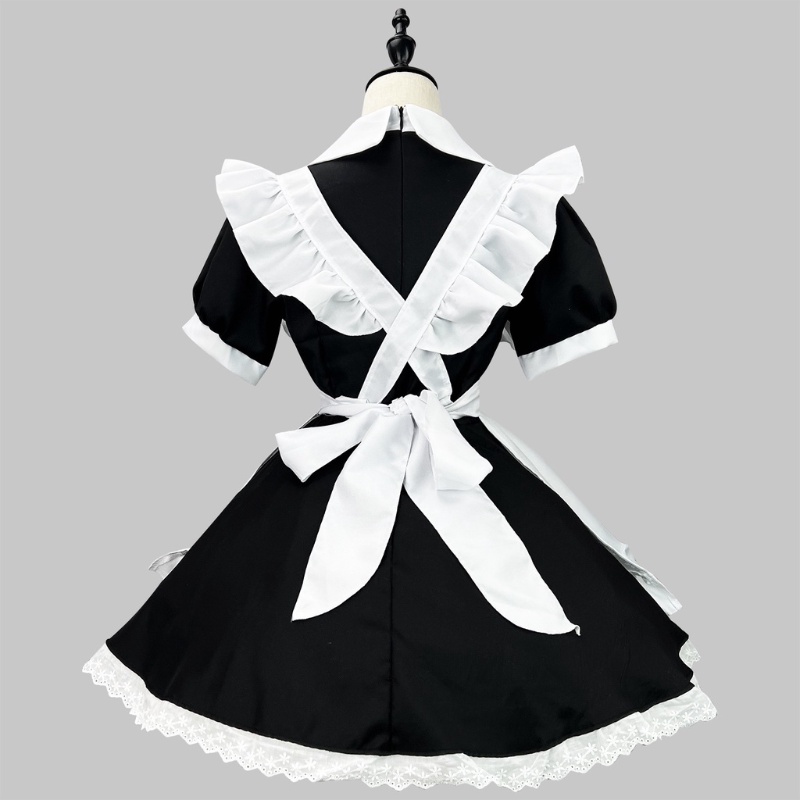 Alice In Wonderland Cosplay Costumes Lolita Dress Maid Apron Fantasia ...