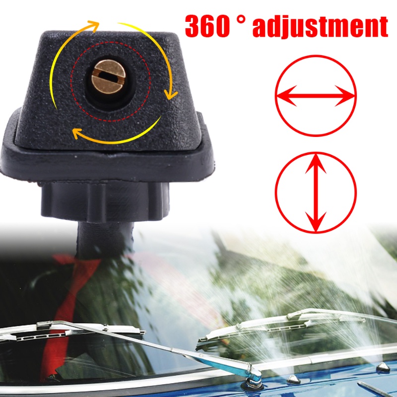 4pcs Universal Car Windshield Wiper Nozzle Sprayer Washer Spray - Foto 10
