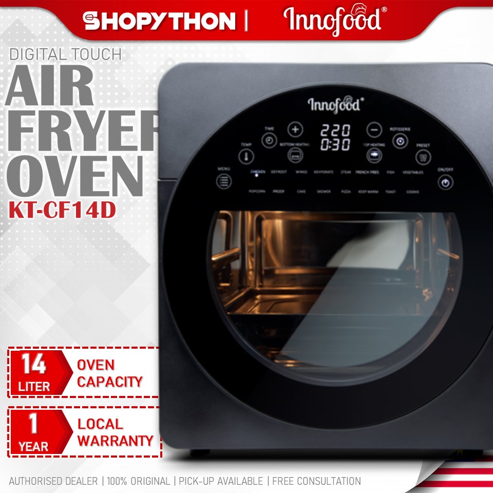 INNOFOOD Air Fryer Oven KTCF14D (14L/1700W) Digital Touch Control 16